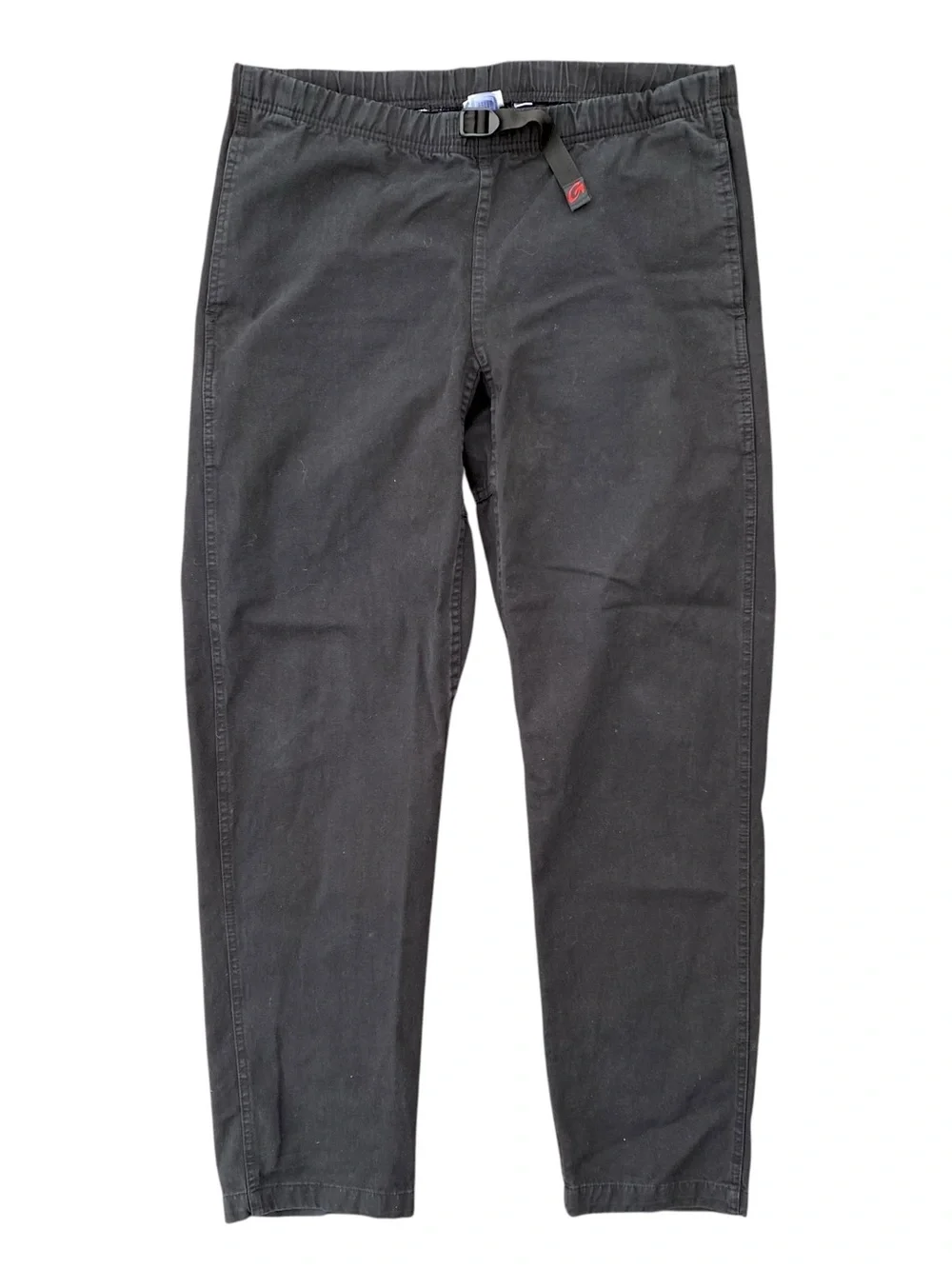 Gramicci Twill Pants Black Ring Spun Cotton Travel Made In USA Outdoor Mens 32 - Picture 1 of 4